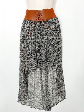 🔵BOGO FREE🔵 NWT BB Couture Skirt  Hi Lo Mini Maxi Whimsigoth Sz S